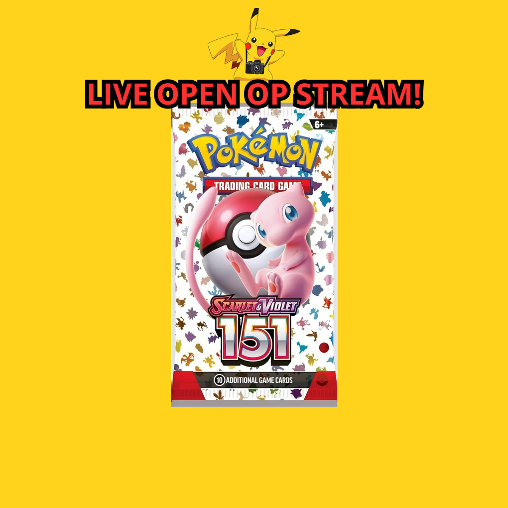 Pokémon Scarlet & Violet: 151 Boosterpack Livestream